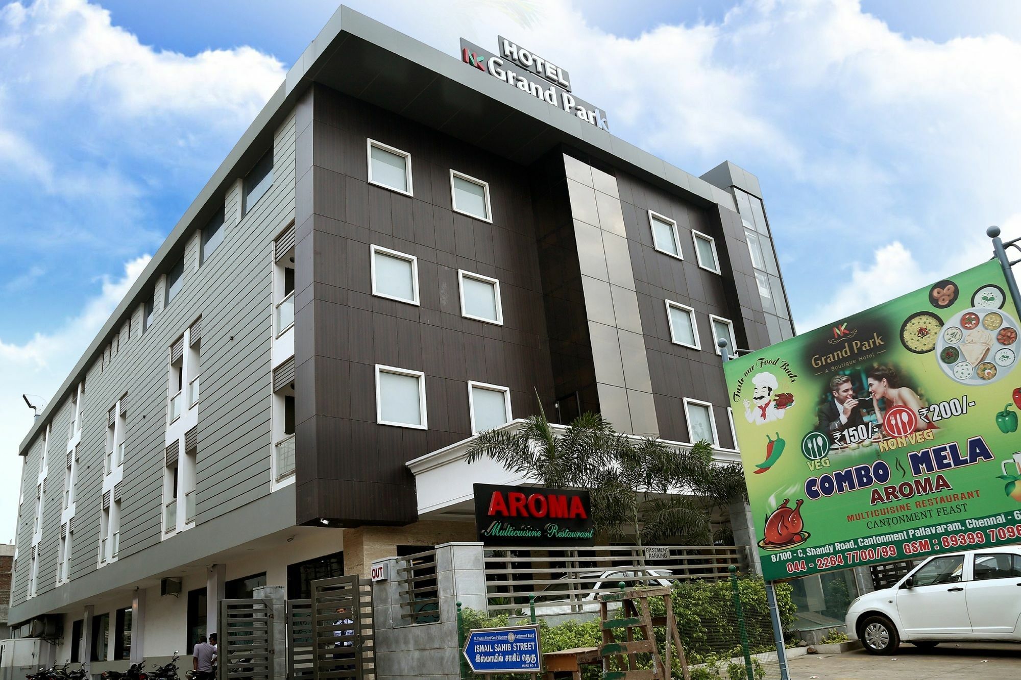 Hotel Nk Grand Park Airport Hotel Chennai Exterior photo